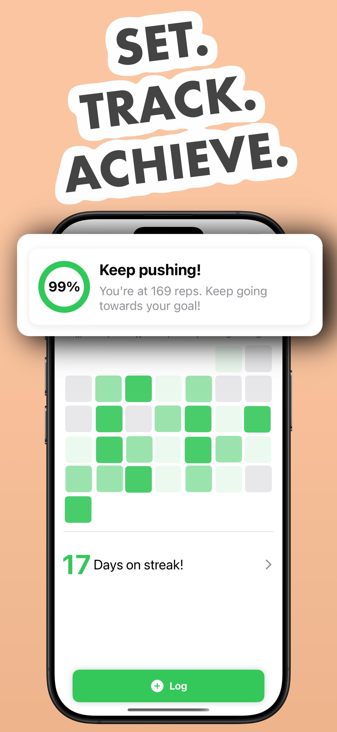 SlothFit app interface showing tracking for different types of pull-ups including weighted, assisted, and neutral grip variations